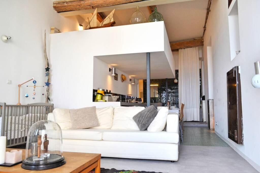 06J - Superb Duplex Loft With Ac - Sea View Apartment Ница Екстериор снимка