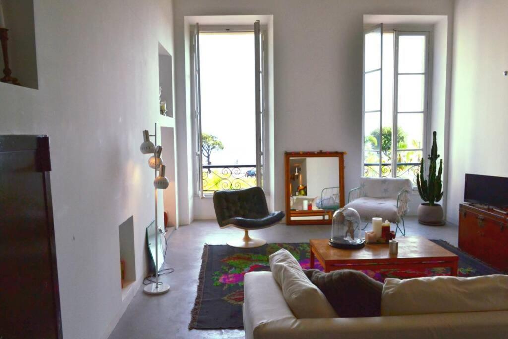 06J - Superb Duplex Loft With Ac - Sea View Apartment Ница Екстериор снимка