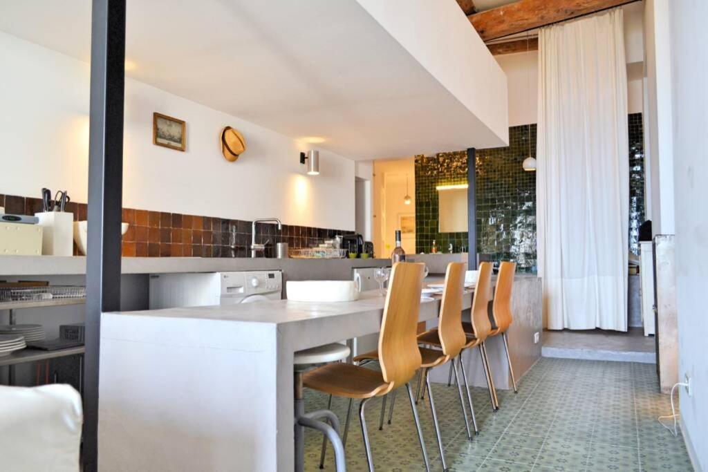 06J - Superb Duplex Loft With Ac - Sea View Apartment Ница Екстериор снимка