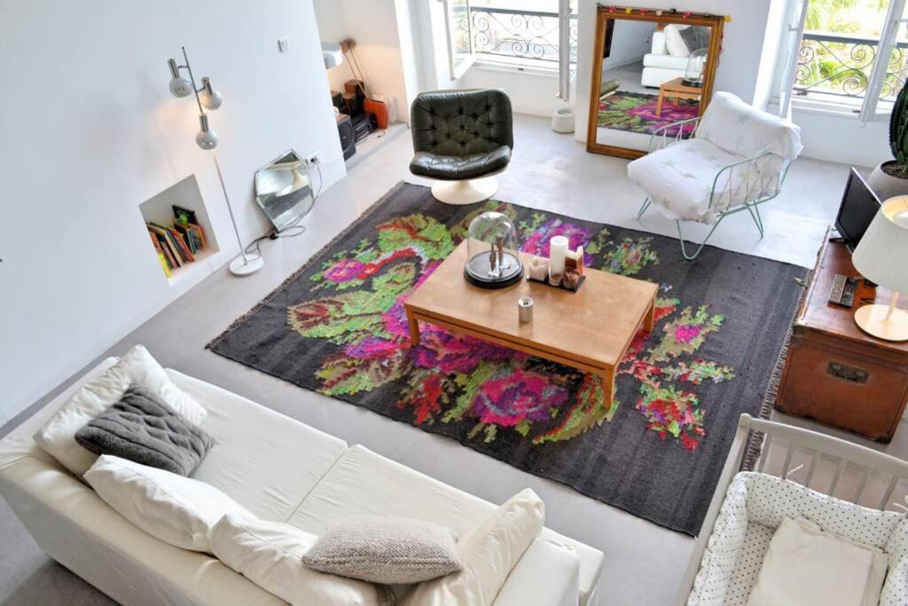 06J - Superb Duplex Loft With Ac - Sea View Apartment Ница Екстериор снимка